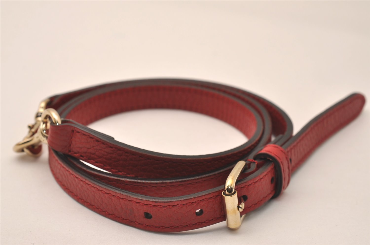 Authentic GUCCI Vintage Shoulder Strap Leather 39