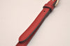 Authentic GUCCI Vintage Shoulder Strap Leather 39" Red 8106J