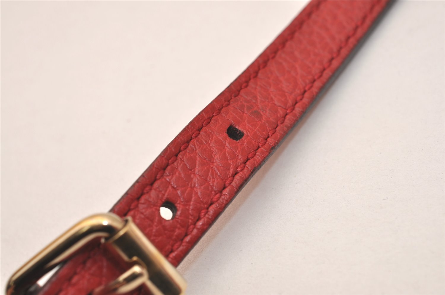 Authentic GUCCI Vintage Shoulder Strap Leather 39