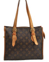 Authentic Louis Vuitton Monogram Popincourt Haut Shoulder Bag M40007 LV 8107I