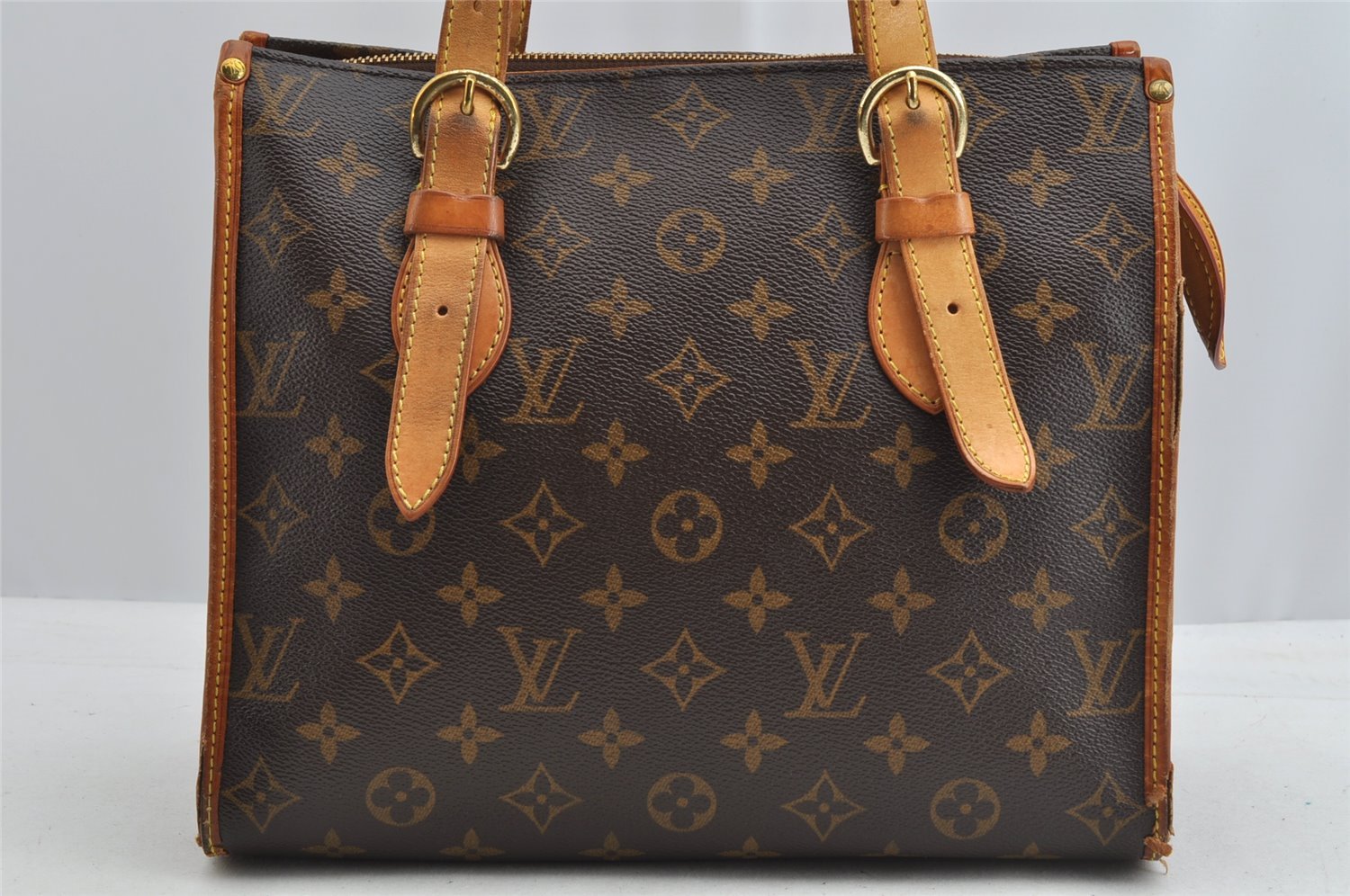 Authentic Louis Vuitton Monogram Popincourt Haut Shoulder Bag M40007 LV 8107I
