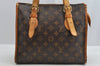 Authentic Louis Vuitton Monogram Popincourt Haut Shoulder Bag M40007 LV 8107I