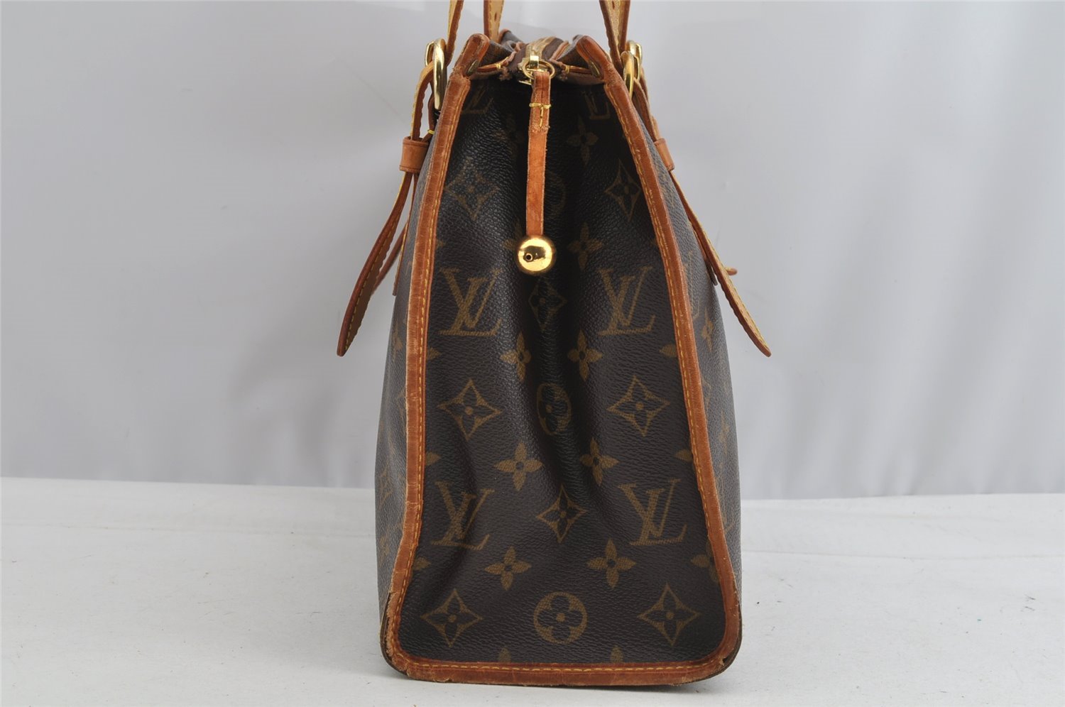 Authentic Louis Vuitton Monogram Popincourt Haut Shoulder Bag M40007 LV 8107I