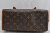 Authentic Louis Vuitton Monogram Popincourt Haut Shoulder Bag M40007 LV 8107I