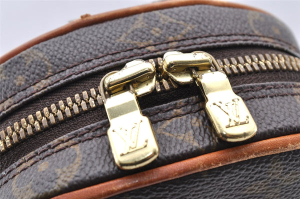Authentic Louis Vuitton Monogram Pochette Gange Waist Body Bag M51870 LV 8109I