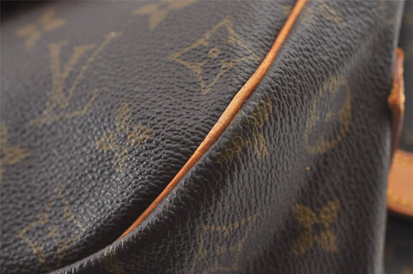 Authentic Louis Vuitton Monogram Saumur 35 Shoulder Cross Bag M42254 LV 8109J