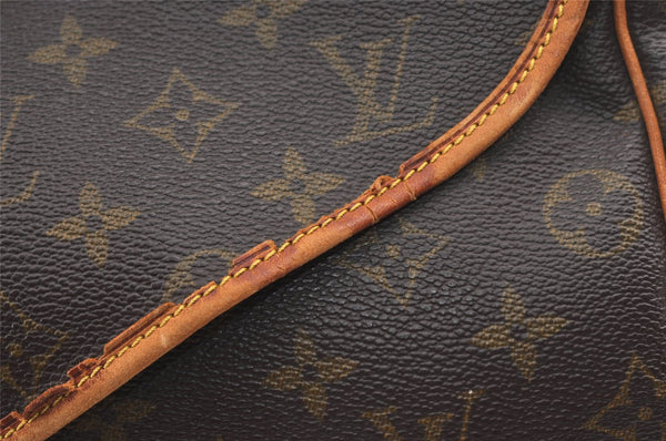 Authentic Louis Vuitton Monogram Saumur 35 Shoulder Cross Bag M42254 LV 8109J