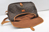 Authentic Louis Vuitton Monogram Saumur 35 Shoulder Cross Bag M42254 LV 8109J