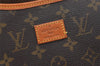 Authentic Louis Vuitton Monogram Saumur 35 Shoulder Cross Bag M42254 LV 8109J