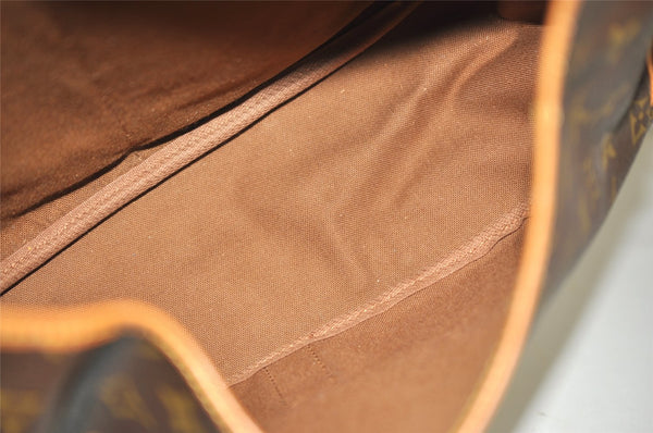 Authentic Louis Vuitton Monogram Saumur 35 Shoulder Cross Bag M42254 LV 8109J