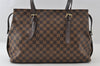 Authentic Louis Vuitton Damier Chelsea Shoulder Tote Bag N51119 LV 8110I
