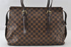 Authentic Louis Vuitton Damier Chelsea Shoulder Tote Bag N51119 LV 8110I