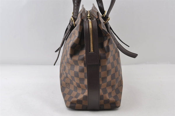 Authentic Louis Vuitton Damier Chelsea Shoulder Tote Bag N51119 LV 8110I