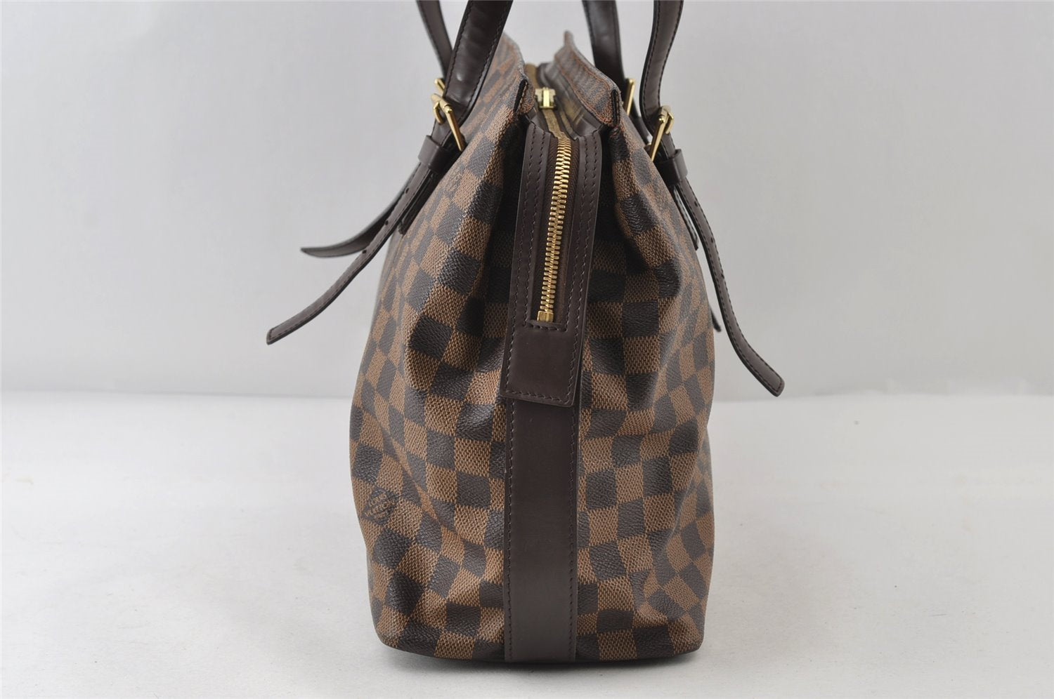 Authentic Louis Vuitton Damier Chelsea Shoulder Tote Bag N51119 LV 8110I
