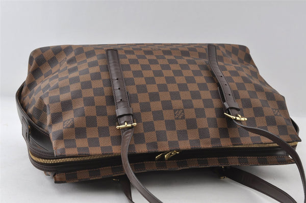 Authentic Louis Vuitton Damier Chelsea Shoulder Tote Bag N51119 LV 8110I