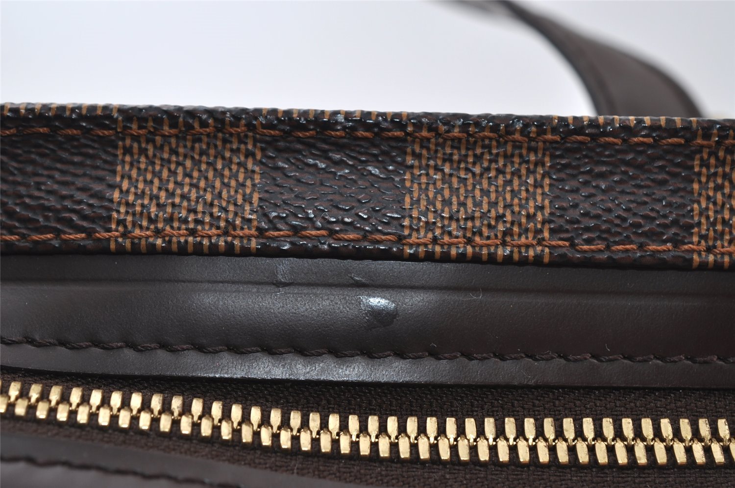 Authentic Louis Vuitton Damier Chelsea Shoulder Tote Bag N51119 LV 8110I