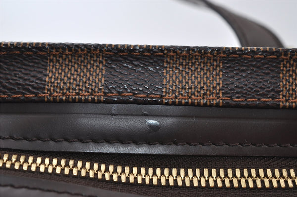 Authentic Louis Vuitton Damier Chelsea Shoulder Tote Bag N51119 LV 8110I