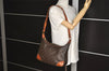 Authentic Louis Vuitton Monogram Boulogne 30 Shoulder Cross Bag M52165 LV 8110J