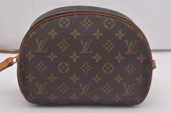 Authentic Louis Vuitton Monogram Blois Shoulder Cross Body Bag M51221 LV 8112I
