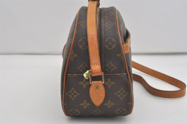 Authentic Louis Vuitton Monogram Blois Shoulder Cross Body Bag M51221 LV 8112I