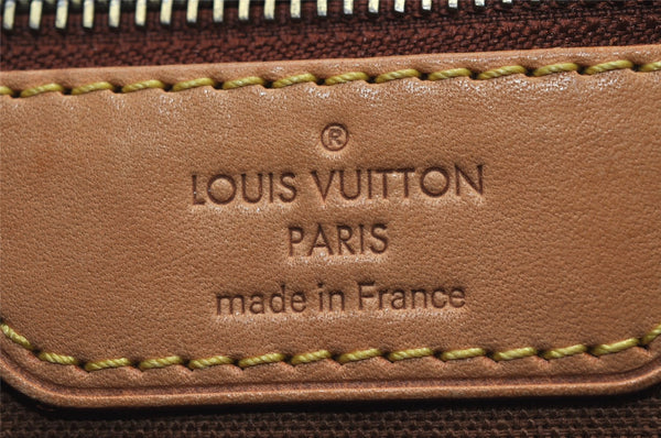 Authentic Louis Vuitton Monogram Batignolles Horizontal Tote Bag M51154 LV 8114I