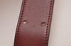 Authentic HERMES Vintage Constance Leather Belt Size 70cm 27.6" Bordeaux 8116I