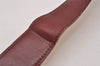 Authentic HERMES Vintage Constance Leather Belt Size 70cm 27.6" Bordeaux 8116I