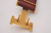 Authentic HERMES Vintage Constance Leather Belt Size 70cm 27.6" Bordeaux 8116I