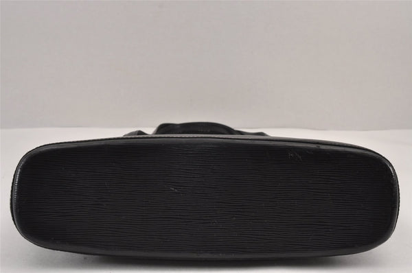 Authentic Louis Vuitton Epi Lussac Shoulder Tote Bag Black M52282 LV 8116J