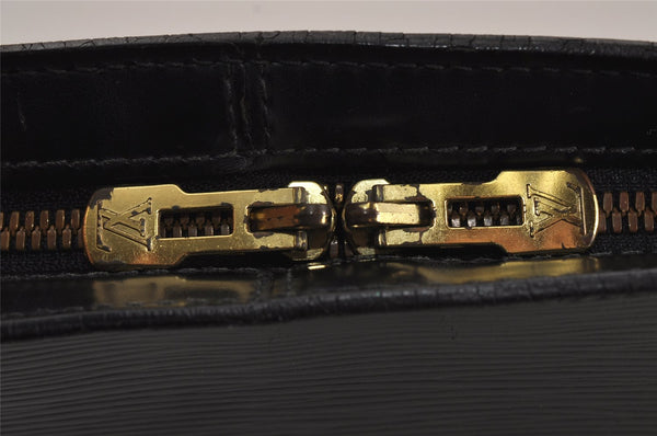 Authentic Louis Vuitton Epi Lussac Shoulder Tote Bag Black M52282 LV 8116J