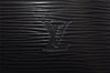 Authentic Louis Vuitton Epi Lussac Shoulder Tote Bag Black M52282 LV 8116J
