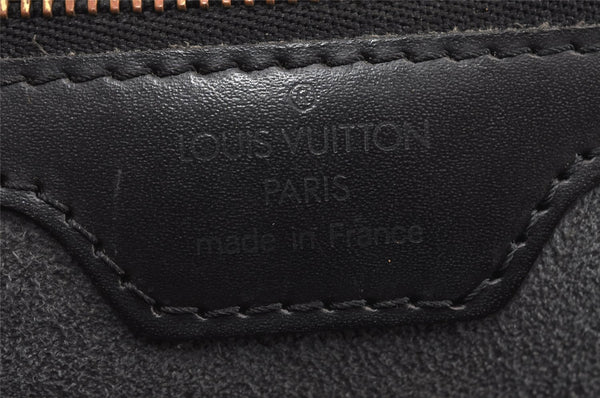 Authentic Louis Vuitton Epi Lussac Shoulder Tote Bag Black M52282 LV 8116J