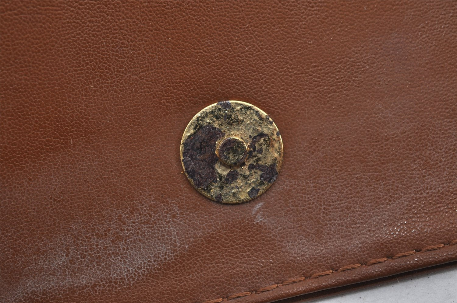 Auth Louis Vuitton Vernis Thompson Street Shoulder Bag Brown M91124 LV 8117J