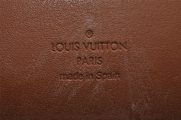 Auth Louis Vuitton Vernis Thompson Street Shoulder Bag Brown M91124 LV 8117J
