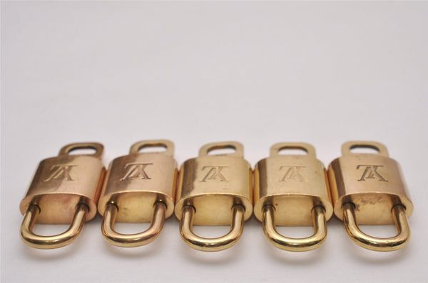 Authentic Louis Vuitton Padlock & Keys 10Set LV 8120I