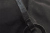 Authentic GUCCI Vintage Hand Tote Bag GG Canvas Leather 94898 Black 8120J