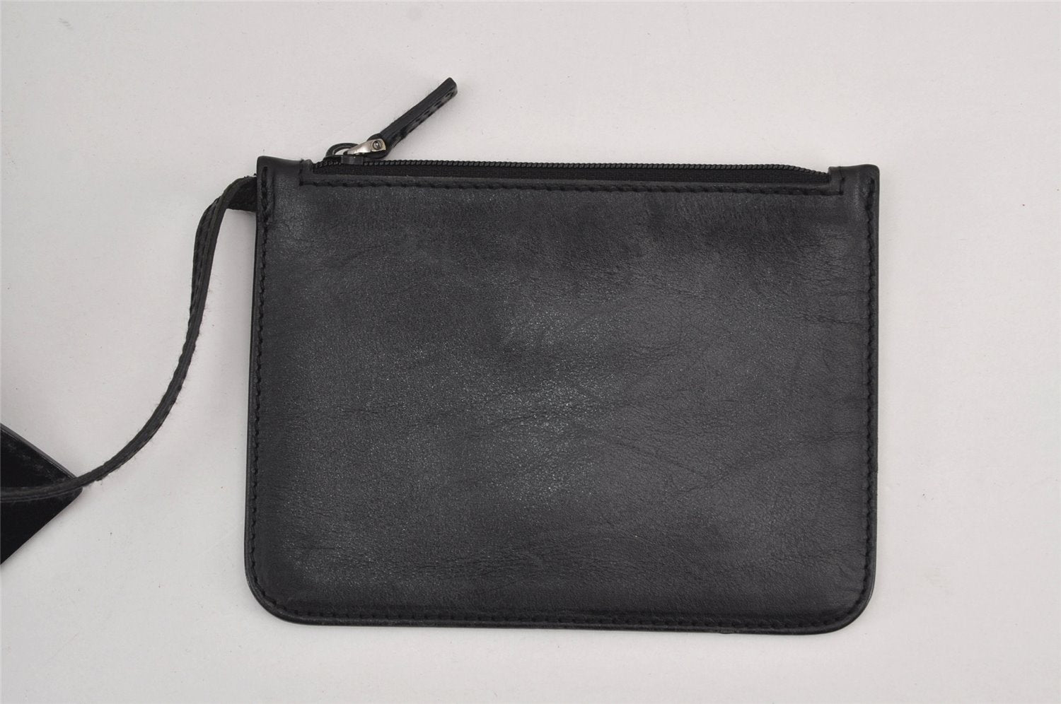 Authentic GUCCI Vintage Hand Tote Bag GG Canvas Leather 94898 Black 8120J