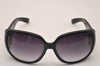 Authentic GUCCI Vintage Heart Crest Sunglasses GG 3067/F/S Plastic Black 8121I