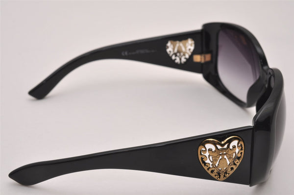 Authentic GUCCI Vintage Heart Crest Sunglasses GG 3067/F/S Plastic Black 8121I