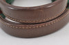 Authentic GUCCI Web Sherry Line Tote Bag GG Nylon Leather 131230 Brown 8121J