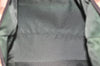 Authentic GUCCI Web Sherry Line Tote Bag GG Nylon Leather 131230 Brown 8121J