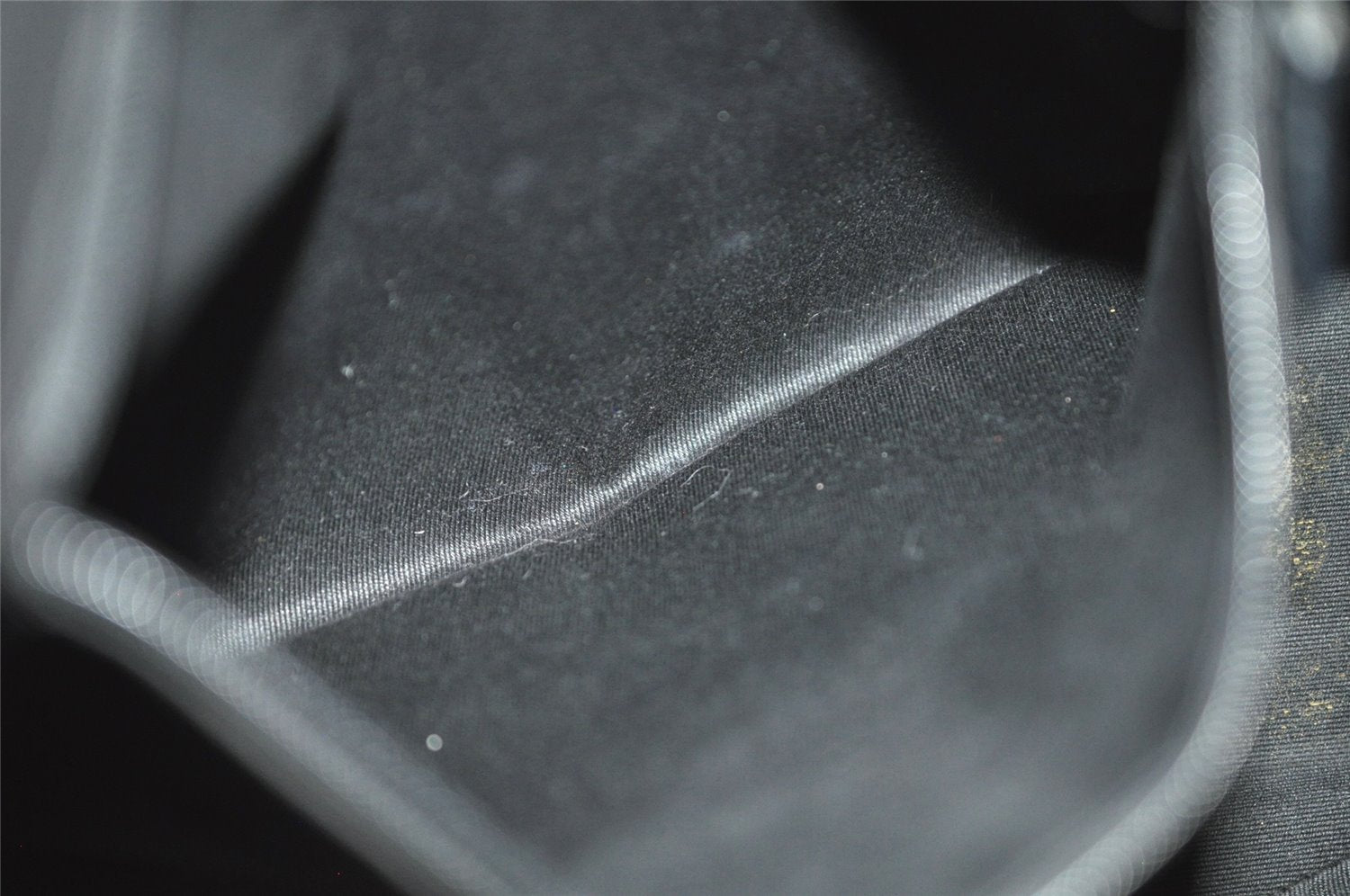 Authentic GUCCI Vintage Shoulder Tote Bag GG Canvas Leather 113019 Black 8123J