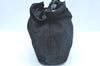 Authentic Christian Dior Maris Pearl Shoulder Hand Bag Purse Nylon Black 8124I