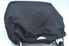 Authentic Christian Dior Maris Pearl Shoulder Hand Bag Purse Nylon Black 8124I