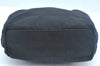 Authentic Christian Dior Maris Pearl Shoulder Hand Bag Purse Nylon Black 8124I