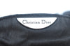Authentic Christian Dior Maris Pearl Shoulder Hand Bag Purse Nylon Black 8124I