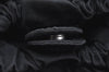 Authentic Christian Dior Maris Pearl Shoulder Hand Bag Purse Nylon Black 8124I
