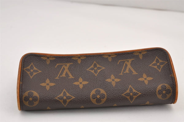 Authentic Louis Vuitton Monogram Pochette Twin PM Shoulder Bag M51854 Junk 8125J