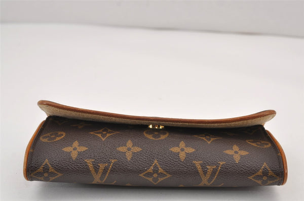 Authentic Louis Vuitton Monogram Pochette Twin PM Shoulder Bag M51854 Junk 8125J