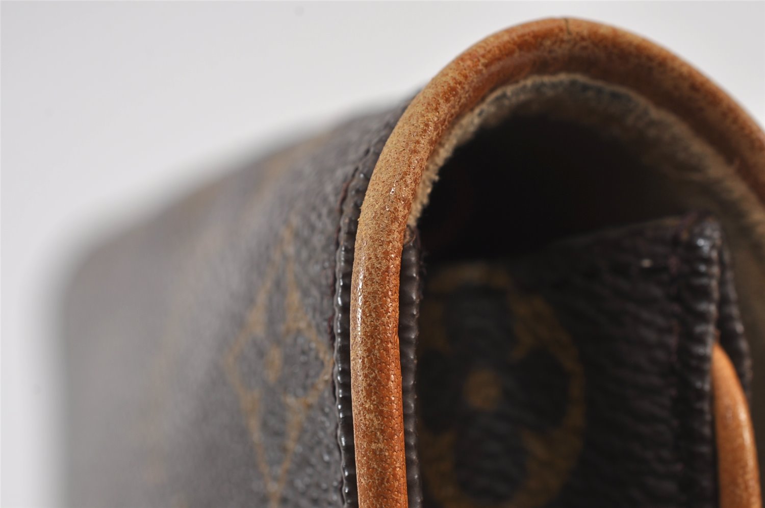 Authentic Louis Vuitton Monogram Pochette Twin PM Shoulder Bag M51854 Junk 8125J